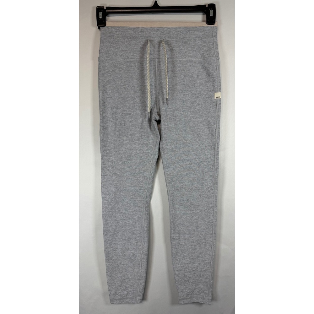 Vuori Performance Jogger Heather Grey Slim Fit Tapered Activewear Pants Women